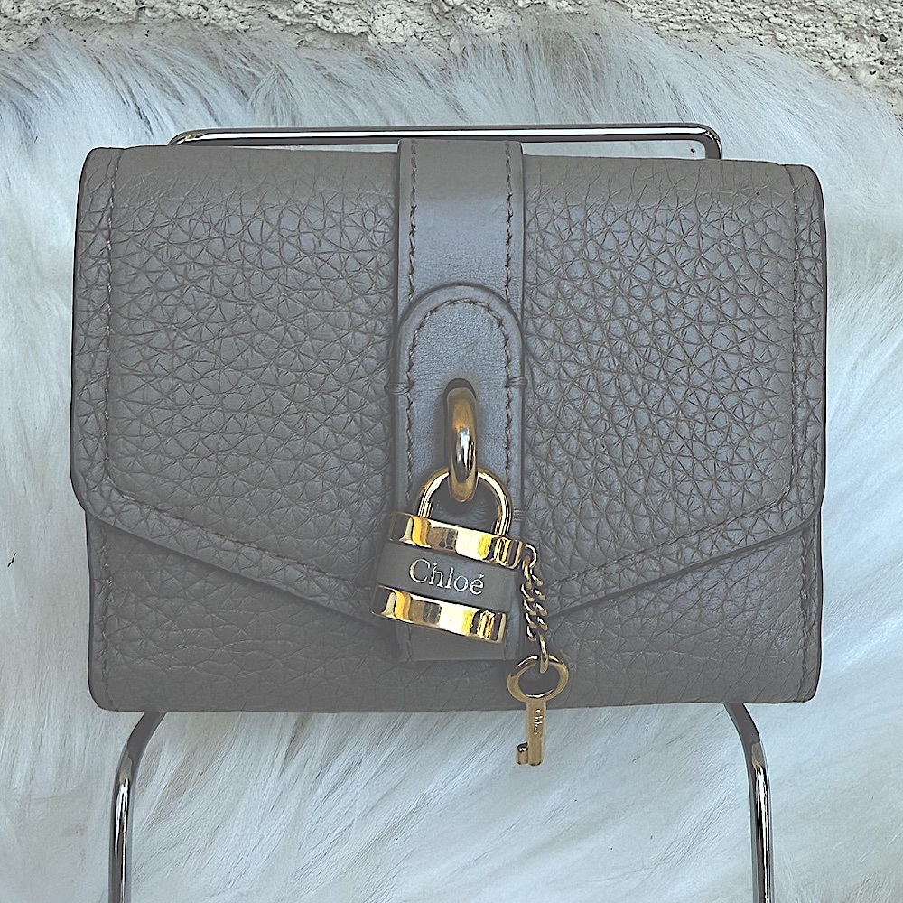 Chloe Aby Tri-fold compact wallet